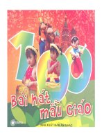 100 Bài hát mẫu giáo pptx