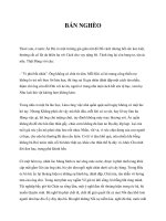BÁN NGHÈO pdf