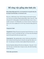Để công việc giống như tình yêu ppt