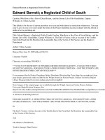 Edward Barnett; a Neglected Child of South Carolina pot