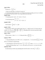 Luyện thi ĐH môn toán docx