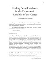 Ending Sexual Violence in the Democratic Republic of the Congo docx