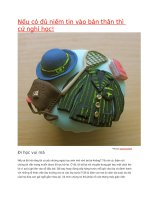 nếu có đủ niềm tin vào bản thân thì cứ nghỉ học