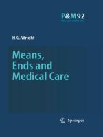 Means, Ends and Medical Care doc