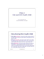 Phần 2 Các quá trình truyền nhiệ docx