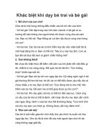 Khác biệt khi dạy bé trai và bé gái pot