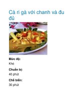 Cà ri gà với chanh và đu đủ potx