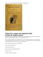 Child-Life in Japan and Japanese Child docx