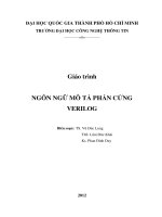 Ngôn ngữ mô tả phần cứng VERILOG