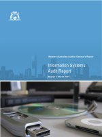 Western Australian Auditor General’s Report: Information Systems Audit Report pdf