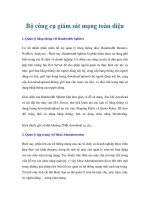 Bộ công cụ giám sát mạng toàn diện doc