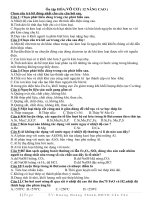 Ôn tập HÓA VÔ CƠ ( 12 NÂNG CAO ) doc