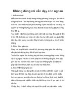 Không dùng roi vẫn dạy con ngoan pptx