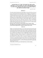 ẢNH HƯỞNG CỦA VIỆC GIẢM ĐỘ MẶN ĐẾN SINH TRƯỞNG VÀ TỶ LỆ SỐNG CỦA HÀU (CRASSOSTREA SP) VÀ TÔM CHÂN TRẮNG (PENAEUS VANNAMEI) TRONG HỆ THỐNG NUÔI KẾT HỢP ppt