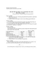 Đề Thi Thử Đại Học KHối C Địa 2013 - Phần 3 - Đề 1 potx