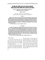 Khả năng diệt trứng sán lá gan Fasciola gigantica trong phân bò bằng phương pháp ủ hiếu khí và bể biogas potx