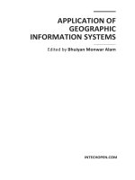 APPLICATION OF GEOGRAPHIC INFORMATION SYSTEMS potx