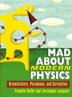 Mad about modern physics -   f  potter, c  jargodzki