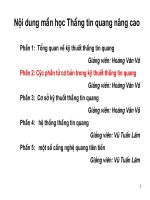 Bài giảng thông tin quang nâng cao - Phần 4 pdf