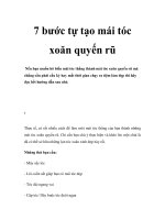7 bước tự tạo mái tóc xoăn quyến rũ potx