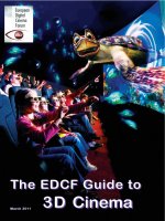THE EDCF GUIDE TO 3D CINEMA docx