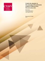 Credit-risk valuation in the sovereign CDS and bonds markets: Evidence from the euro area crisis ppt