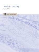 Trends in Lending January 2012 doc