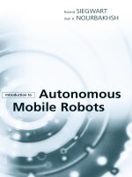 Roland SIEGWART Illah R. NOURBAKHSH Introduction to Autonomous Mobile Robots pot