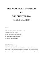 THE BARBARISM OF BERLIN potx