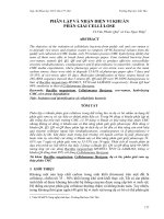 PHÂN LẬP VÀ NHẬN DIỆN VI KHUẨN PHÂN GIẢI CELLULOSE pot