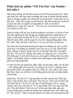 Phân tích tác phẩm “Tôi Yêu Em” của Puskin – bài mẫu 1