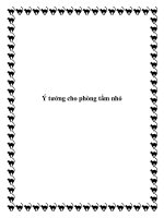 Ý tưởng cho phòng tắm nhỏ docx