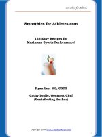 126 Easy Recipes for Maximum Sports Performance docx