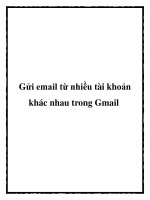 Gửi email từ nhiều tài khoản khác nhau trong Gmail doc
