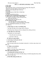 Ôn tập sinh học lớp 6 trung học cơ sở