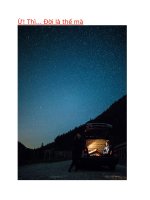 ừ! thì… đời là thế mà