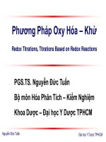 Phương Pháp Oxy Hóa – Khử potx