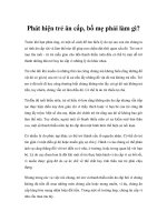 Phát hiện trẻ ăn cắp, bố mẹ phải làm gì? pot