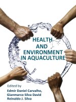 HEALTH AND ENVIRONMENT IN AQUACULTURE ppt