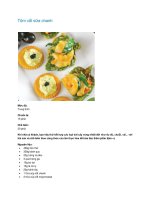 Tôm xốt sữa chanh pptx