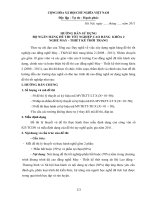 hướng dẫn sử dụng ngân hàng đề thi  may và thiết kế thời trang khóa 2