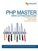 PHP Master: Write Cutting-edge Code potx