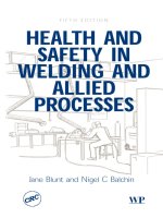 Health and Safety in Welding and Allied Processes FIFTH EDITION ppt