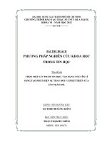 chọn một sản phẩm tin học, vận dụng nguyên lí sáng tạo phát hiện sự thay đổi và phát triển của sản phẩm đó