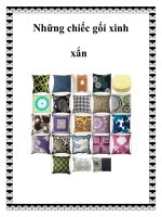 Những chiếc gối xinh xắn doc
