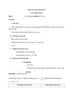 giáo án toán 12 bài cực trị hàm số - gv.ng.anh sơn