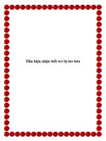 Dấu hiệu nhận biết trẻ bị táo bón ppt