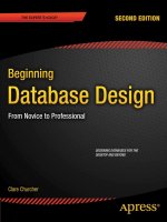 Beginning Database Design ppt