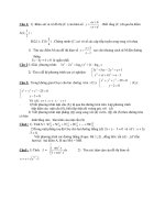 Đề Thi Thử Đại Học Khối A, A1, B, D Toán 2013 - Phần 21 - Đề 13 pptx