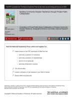 Building Community Disaster Resilience through Private-Public Collaboration doc